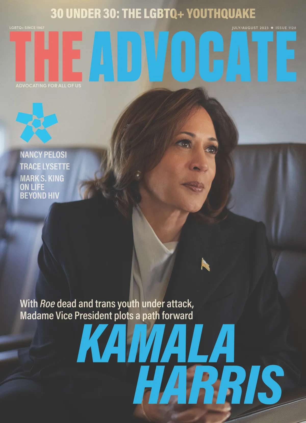 The Advocate — Kamala Harris cover