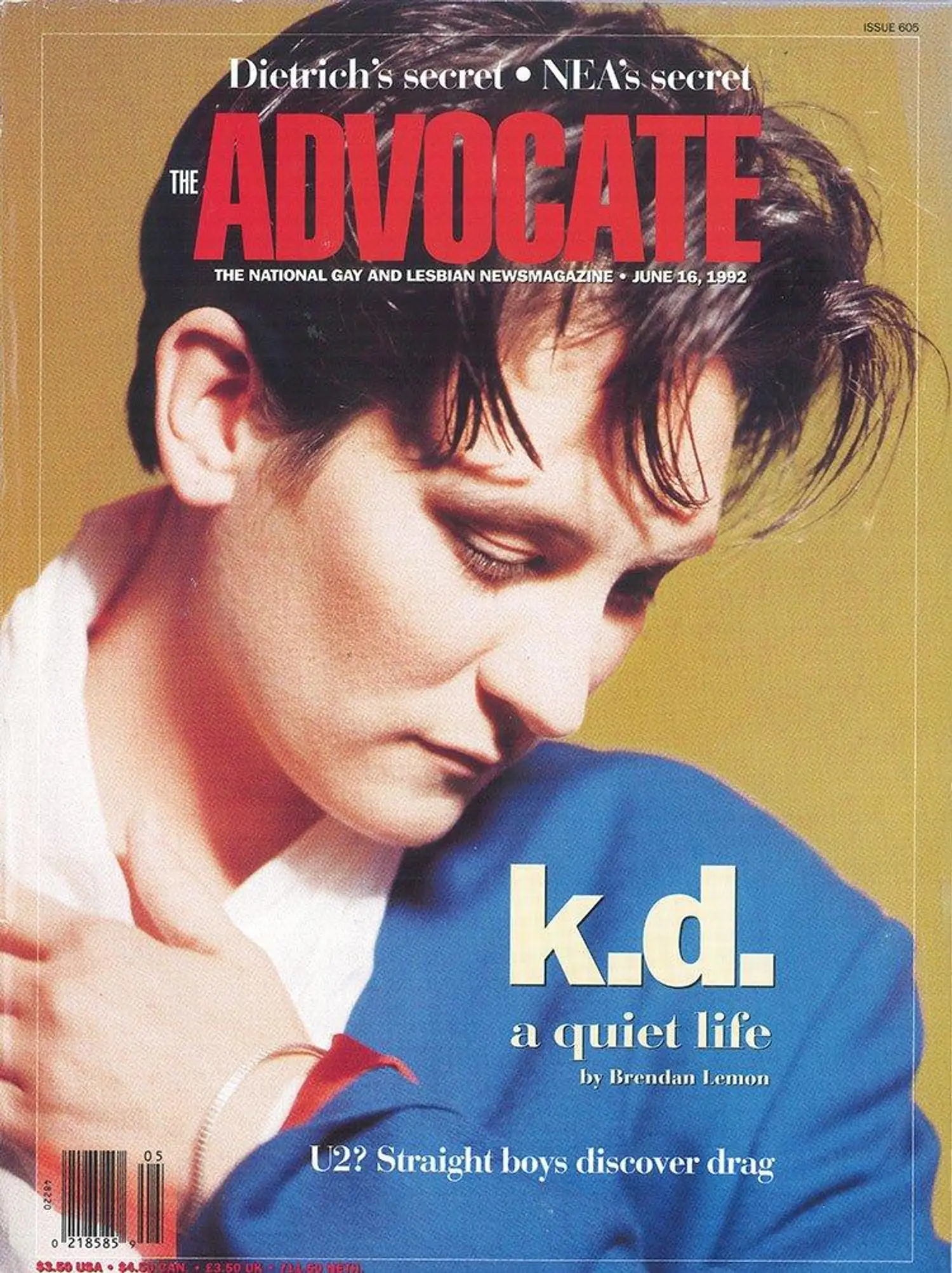 The Advocate cover