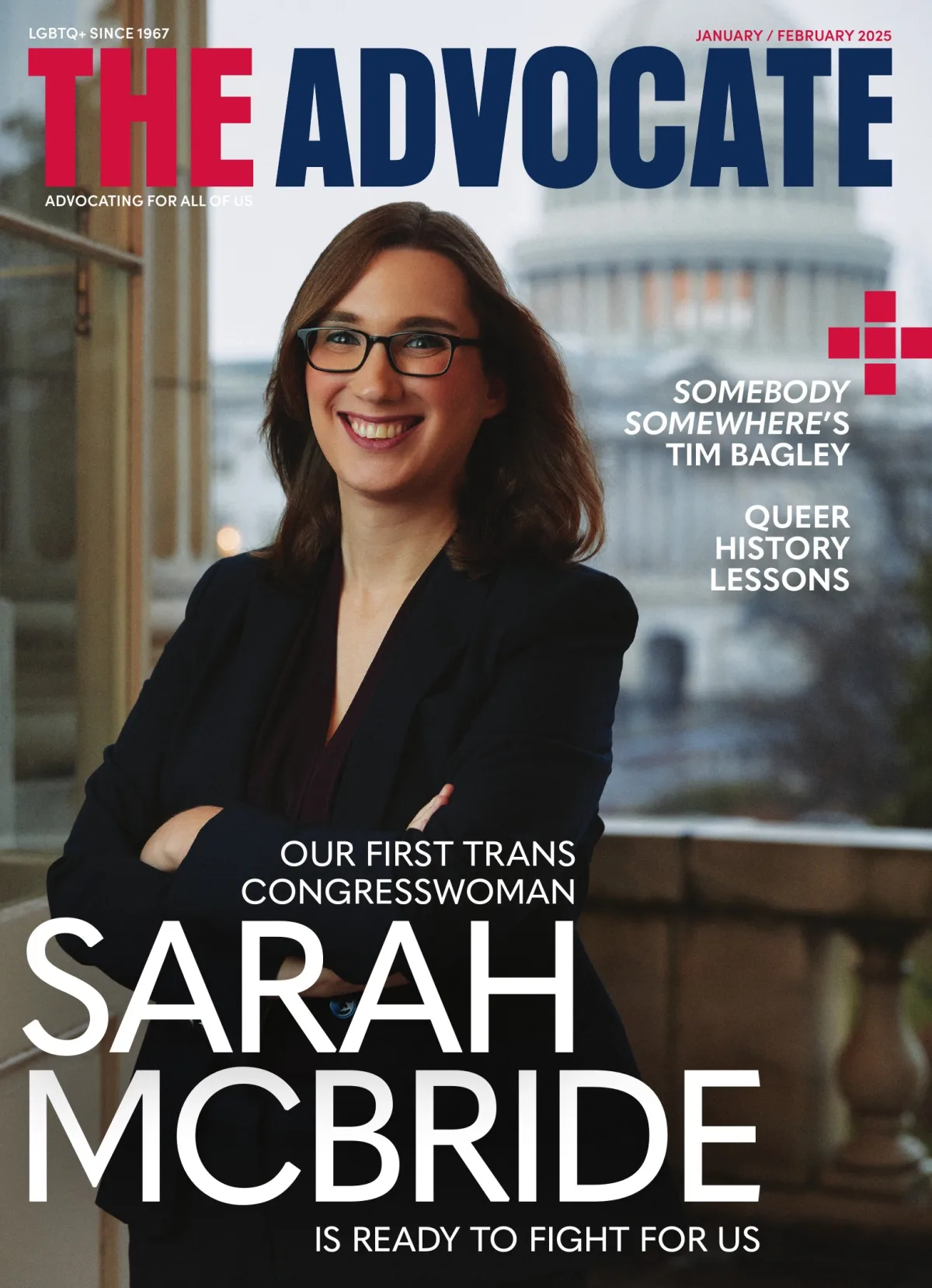 The Advocate — Sarah McBride cover