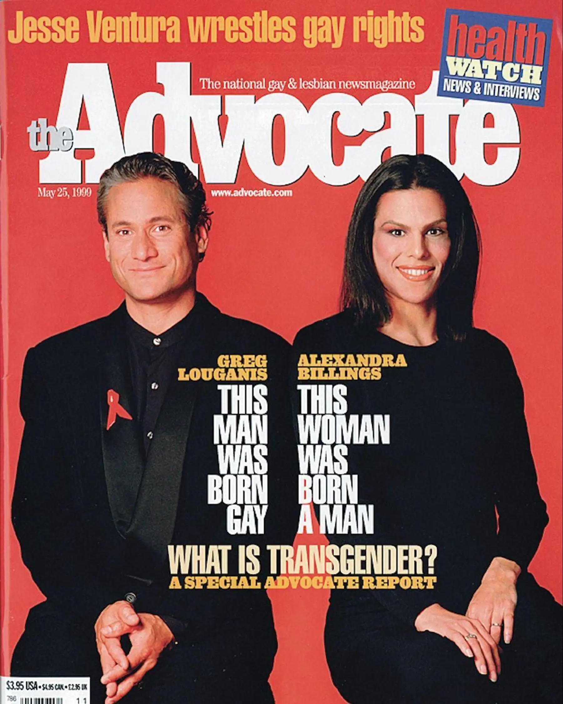 The Advocate — Trans cover